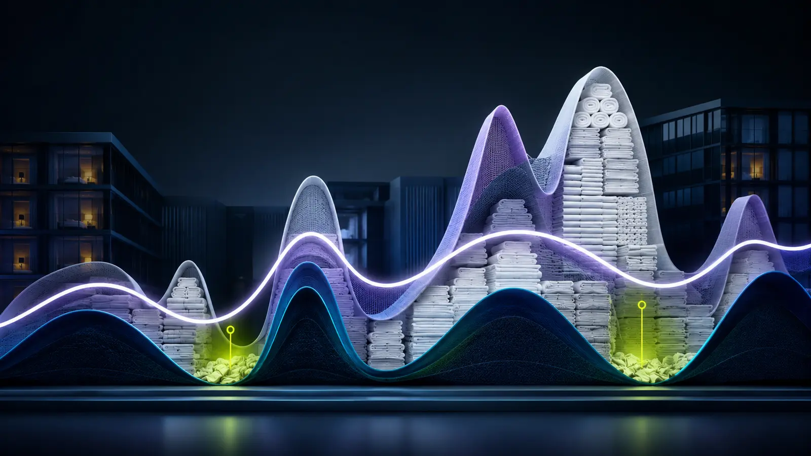 Changing hotel demand compared with misleading averages